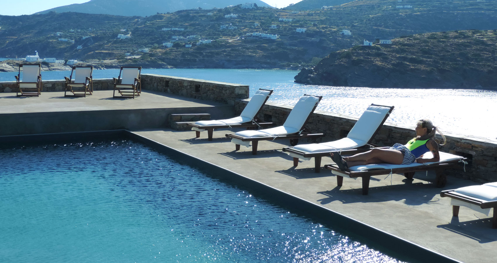 Hôtel Kavos avec piscine à Sifnos