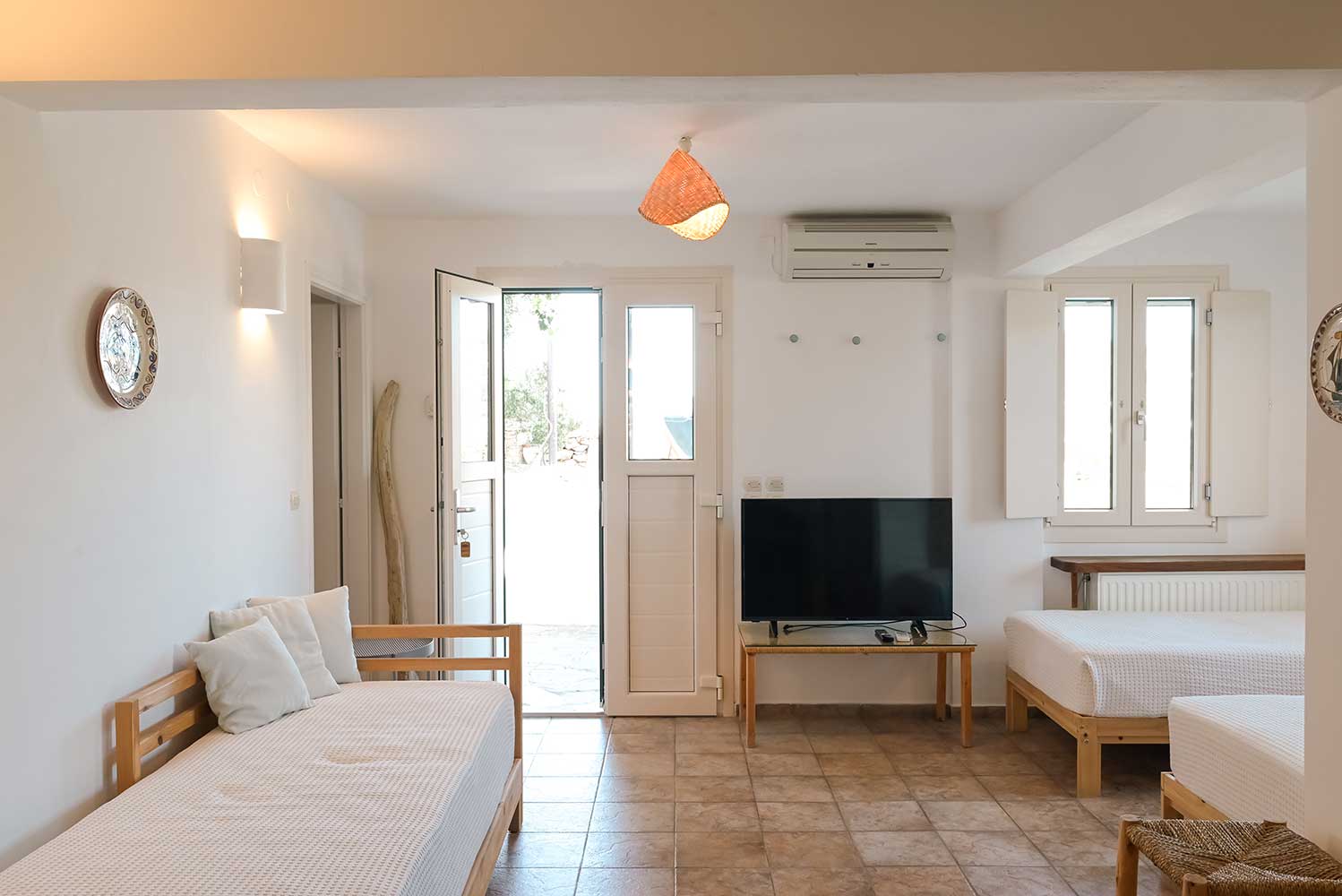 The interior of Ambeli family house at Kavos