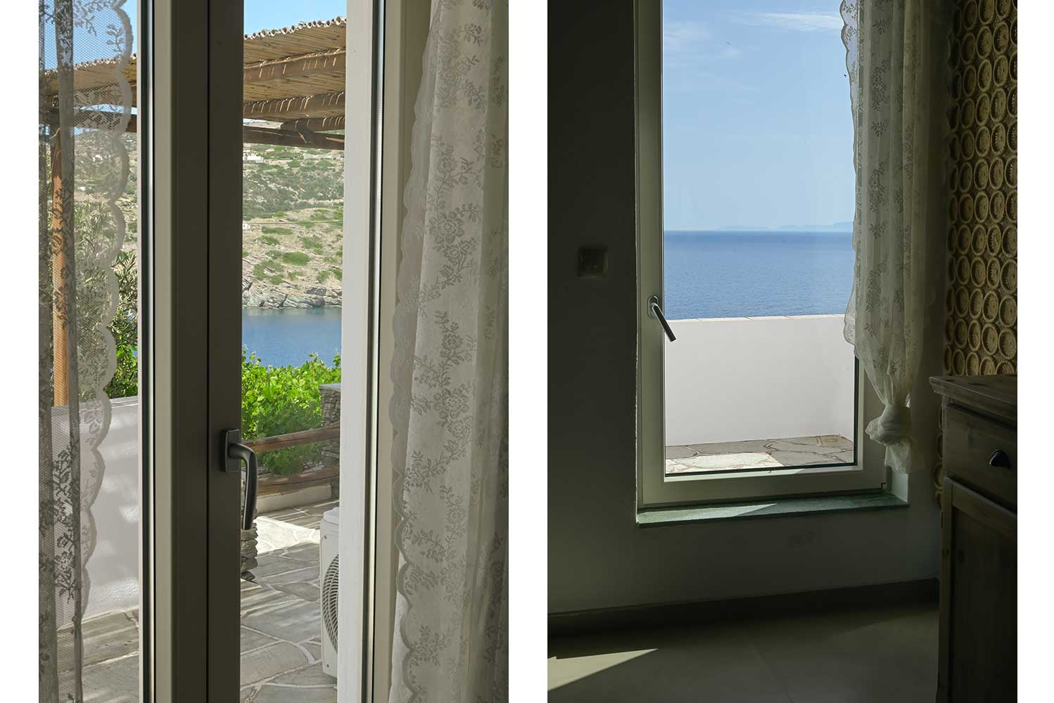 The interior of Elia family house at Kavos