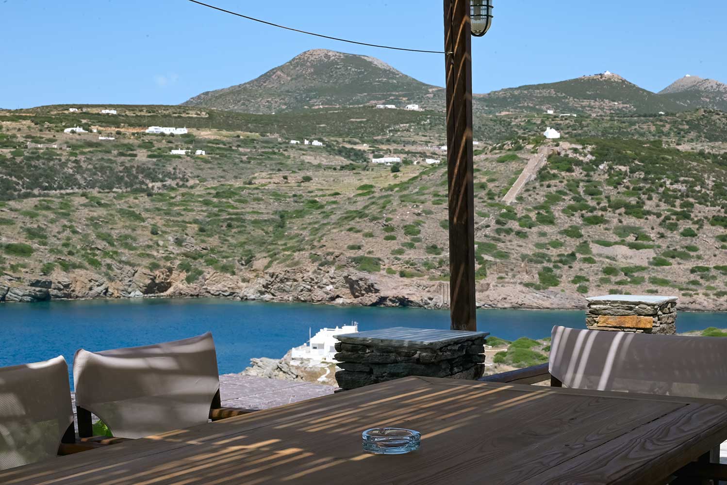 The view from Elia family house at Sifnos