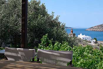 Elia family house at Kavos